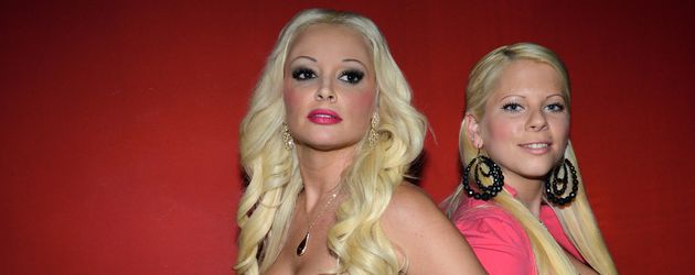 Daniela Katzenberger und Jennifer Frankhauser im April 2014 Daniela Katzenberger und Jennifer Frankhauser im April 2014