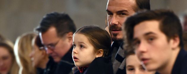 David Beckham und Harper Seven Beckham David Beckham und Harper Seven Beckham