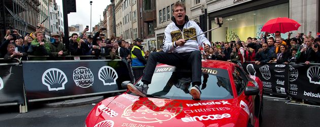 David Hasselhoff im Mai 2016 in London David Hasselhoff im Mai 2016 in London