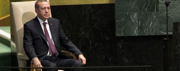 Der türkische Staatspräsident Recep Erdogan Der türkische Staatspräsident Recep Erdogan