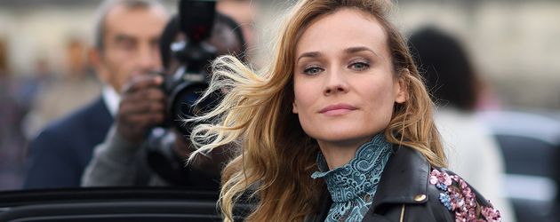Diane Kruger bei der Ellie Saab Show auf der Paris Fashion Week Diane Kruger bei der Ellie Saab Show auf der Paris Fashion Week