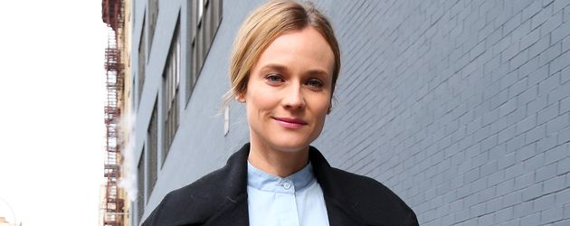 Diane Kruger vor der Jason Wu Fashion Show in New York City Diane Kruger vor der Jason Wu Fashion Show in New York City