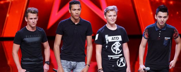 Die Boyband "Square" aus Holland Die Boyband "Square" aus Holland