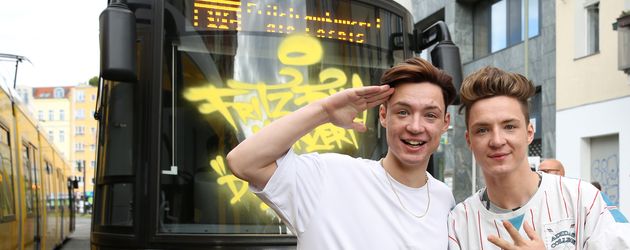Die Lochis beim Tramkonzert in Berlin Die Lochis beim Tramkonzert in Berlin