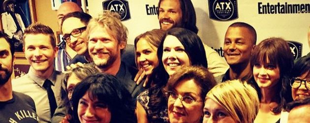 Milo Ventimiglia, Alexis Bledel, Lauren Graham, Jared Padalecki, Matt Czuchry und Scott Patterson Milo Ventimiglia, Alexis Bledel, Lauren Graham, Jared Padalecki, Matt Czuchry und Scott Patterson