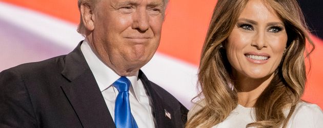 Donald Trump und Melania Trump beim Nominierungsparteitag der Republikaner in Cleveland Donald Trump und Melania Trump beim Nominierungsparteitag der Republikaner in Cleveland