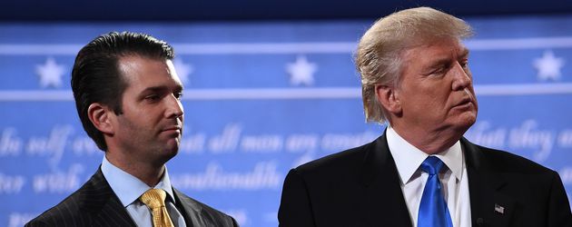 Donald Trump Jr. und sein Vater Donald Trump Donald Trump Jr. und sein Vater Donald Trump