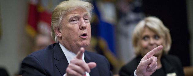 Donald Trump, Präsident der Vereinigten Staaten Donald Trump, Präsident der Vereinigten Staaten