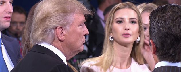 Donald und Ivanka Trump im September 2016 bei einer Wahlkampfveranstaltung in New York. Donald und Ivanka Trump im September 2016 bei einer Wahlkampfveranstaltung in New York.
