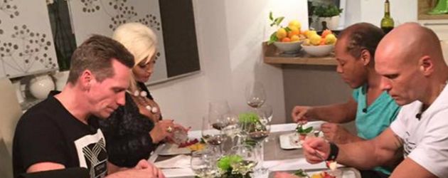 Thorsten Legat, Sophia Wollersheim, Jürgen Milski und Ricky Harris Thorsten Legat, Sophia Wollersheim, Jürgen Milski und Ricky Harris