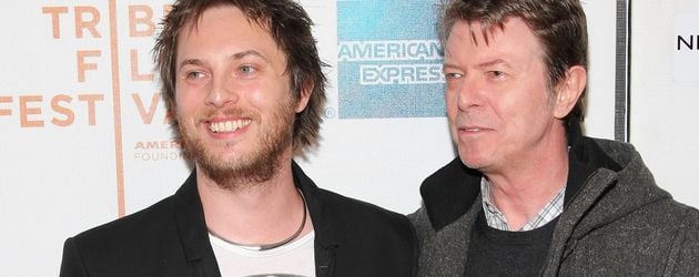 David Bowie und Duncan Jones auf einem Event David Bowie und Duncan Jones auf einem Event