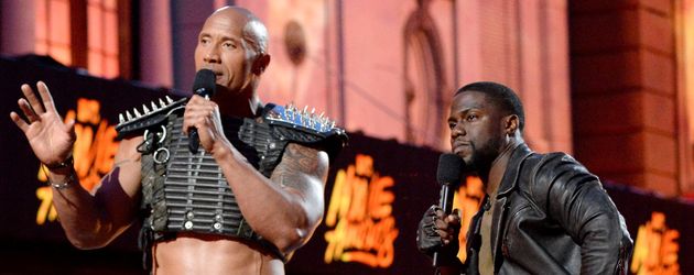 Dwayne "The Rock" Johnson und Kevin Hart Dwayne "The Rock" Johnson und Kevin Hart