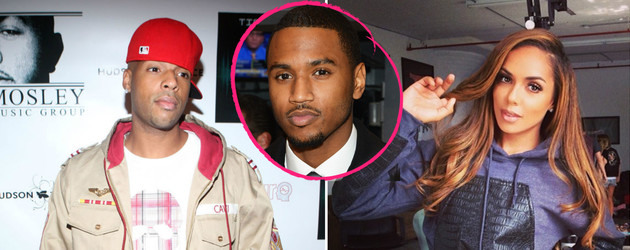 Stephanie Moseley, Earl Hayes und Trey Songz Stephanie Moseley, Earl Hayes und Trey Songz
