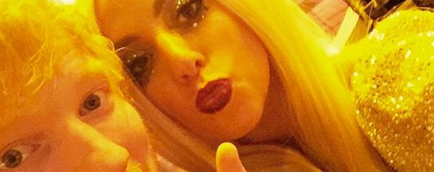 Ed Sheeran und Lady GaGa Ed Sheeran und Lady GaGa