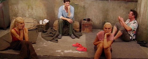 Edona, Stephen, Natascha und Prinz Marcus in der PBB-Kanalisation Edona, Stephen, Natascha und Prinz Marcus in der PBB-Kanalisation