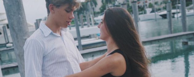 Elias Becker mit seiner Freundin in Florida Elias Becker mit seiner Freundin in Florida
