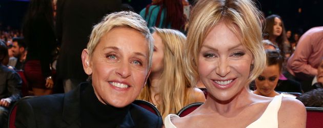 Ellen DeGeneres und Portia de Rossi bei den People's Choice Awards 2016 Ellen DeGeneres und Portia de Rossi bei den People's Choice Awards 2016
