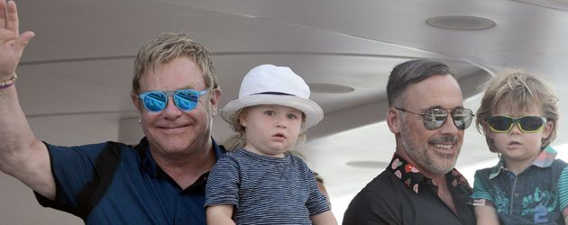 Elton John und David Furnish Elton John und David Furnish