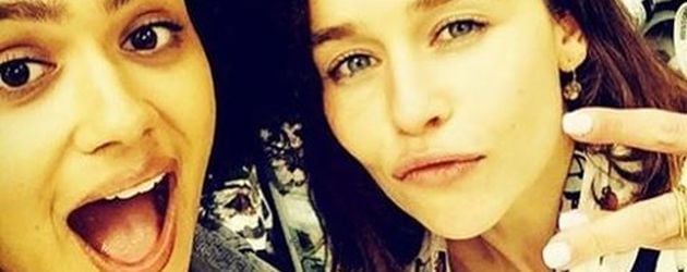 Nathalie Emmanuel gratuliert Emilia Clarke auf ihrem Instagram-Profil zum 30. Nathalie Emmanuel gratuliert Emilia Clarke auf ihrem Instagram-Profil zum 30.