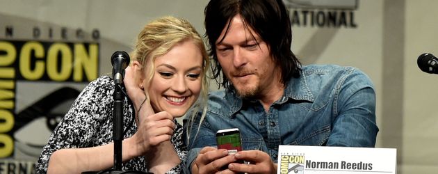 Emily Kinney und Norman Reedus Emily Kinney und Norman Reedus