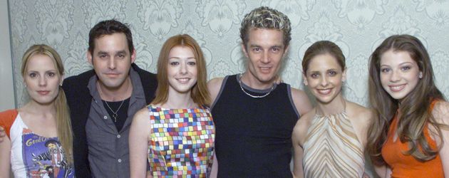 Sarah Michelle Gellar, Nicholas Brendon, Alyson Hannigan, James Marsters und Michelle Trachtenberg Sarah Michelle Gellar, Nicholas Brendon, Alyson Hannigan, James Marsters und Michelle Trachtenberg