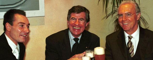 Franz Beckenbauer und Werner Zimmer Franz Beckenbauer und Werner Zimmer