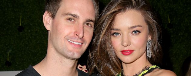 Evan Spiegel und Miranda Kerr auf der Republic Records Grammy Celebration Party 2016 Evan Spiegel und Miranda Kerr auf der Republic Records Grammy Celebration Party 2016