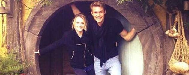 "Harry Potter"-Stars Evanna Lynch und Robbier Jarvis in Neuseeland "Harry Potter"-Stars Evanna Lynch und Robbier Jarvis in Neuseeland