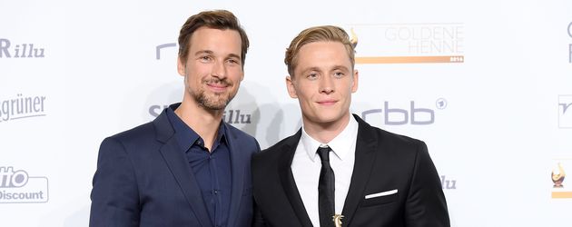 Florian David Fitz und Matthias Schweighöfer bei der Verleihung der "Goldenen Henne" Florian David Fitz und Matthias Schweighöfer bei der Verleihung der "Goldenen Henne"