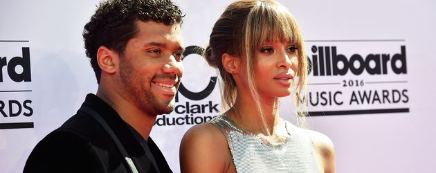 Football-Star Russell Wilson und Sängerin Ciara in Las Vegas Football-Star Russell Wilson und Sängerin Ciara in Las Vegas