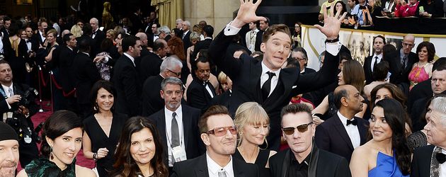Benedict Cumberbatch und U2 Benedict Cumberbatch und U2
