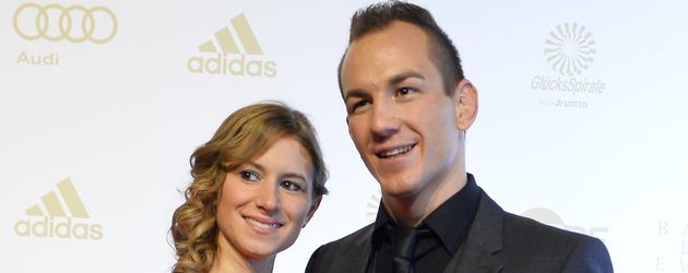 Frank Stäbler und Sandra Musch bei der Award-Verleihung zum besten deutschen Athleten 2015 Frank Stäbler und Sandra Musch bei der Award-Verleihung zum besten deutschen Athleten 2015