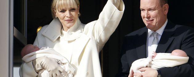 Fürstin Charlène und Albert II von Monaco Fürstin Charlène und Albert II von Monaco