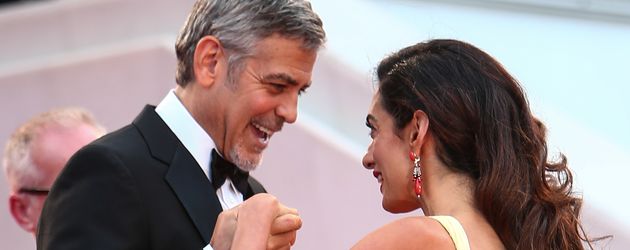 George Clooney und seine Frau Amal in Cannes George Clooney und seine Frau Amal in Cannes