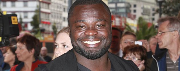 Gerald Asamoah beim "Tag der Legenden 2016" in Hamburg Gerald Asamoah beim "Tag der Legenden 2016" in Hamburg