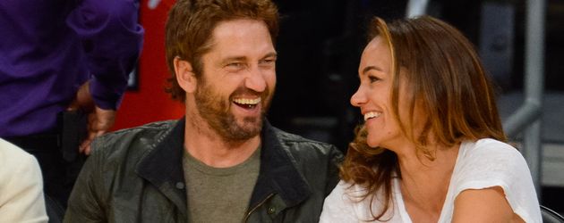 Gerard Butler mit Morgan Brown Gerard Butler mit Morgan Brown