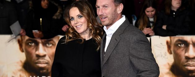 Geri Horner mit Ehemann Christian auf der Weltpremiere von "I Am Bolt" Geri Horner mit Ehemann Christian auf der Weltpremiere von "I Am Bolt"