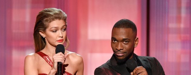 Gigi Hadid und Jay Pharaoh bei den Amerian Music Awards 2016 Gigi Hadid und Jay Pharaoh bei den Amerian Music Awards 2016