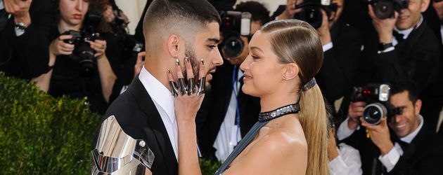Zayn Malik und Gigi Hadid auf der Met-Gala 2016 Zayn Malik und Gigi Hadid auf der Met-Gala 2016