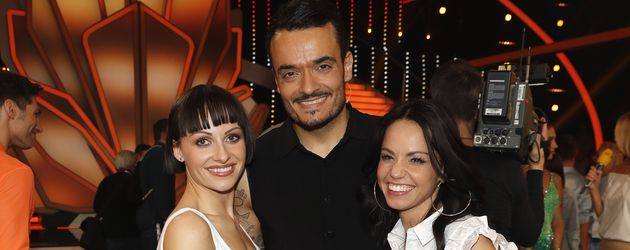 Giovanni Zarrella mit Marta Arndt und Christina Luft Giovanni Zarrella mit Marta Arndt und Christina Luft