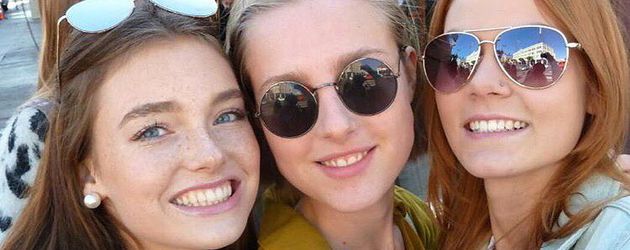GNTM-Kandidatinnen Céline, Maja und Lynn GNTM-Kandidatinnen Céline, Maja und Lynn