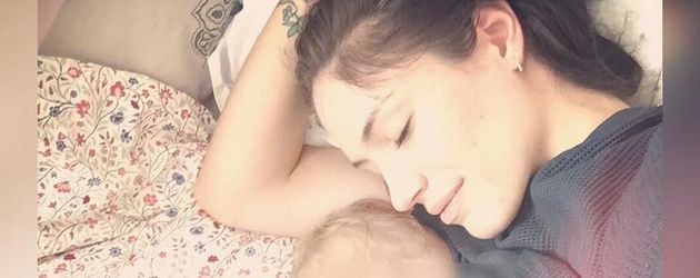 Tessa Bergmeier mit Tochter Lucy Tessa Bergmeier mit Tochter Lucy