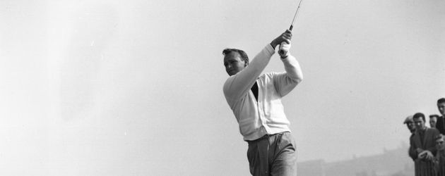 Golf-Star Arnold Palmer in den 50er Jahren Golf-Star Arnold Palmer in den 50er Jahren