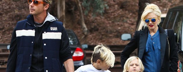 Gwen Stefani, Gavin Rossdale und Zuma Rossdale Gwen Stefani, Gavin Rossdale und Zuma Rossdale