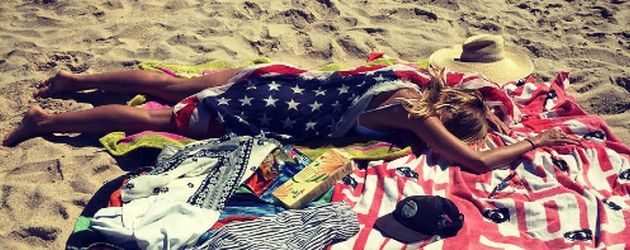 Heidi Klum am Strand Heidi Klum am Strand