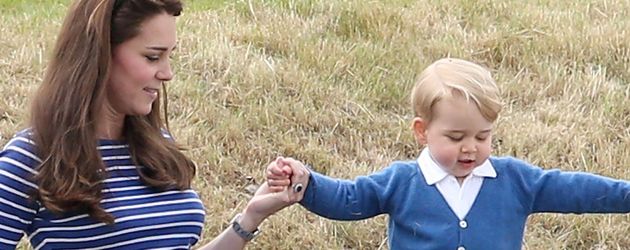 Herzogin Kate und Prinz George Herzogin Kate und Prinz George
