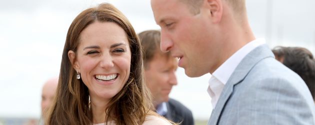 Herzogin Kate und Prinz William bei einem Besuch in Cornwall 2016 Herzogin Kate und Prinz William bei einem Besuch in Cornwall 2016