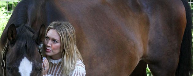 Hilary Duff dreht einen Film in New York Hilary Duff dreht einen Film in New York