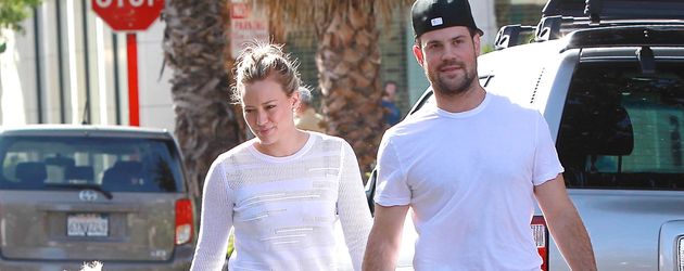Hilary Duff, Luca Comrie und Mike Comrie im Coldwater Park Hilary Duff, Luca Comrie und Mike Comrie im Coldwater Park