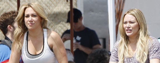 Hilary Duff und Haylie Duff Hilary Duff und Haylie Duff